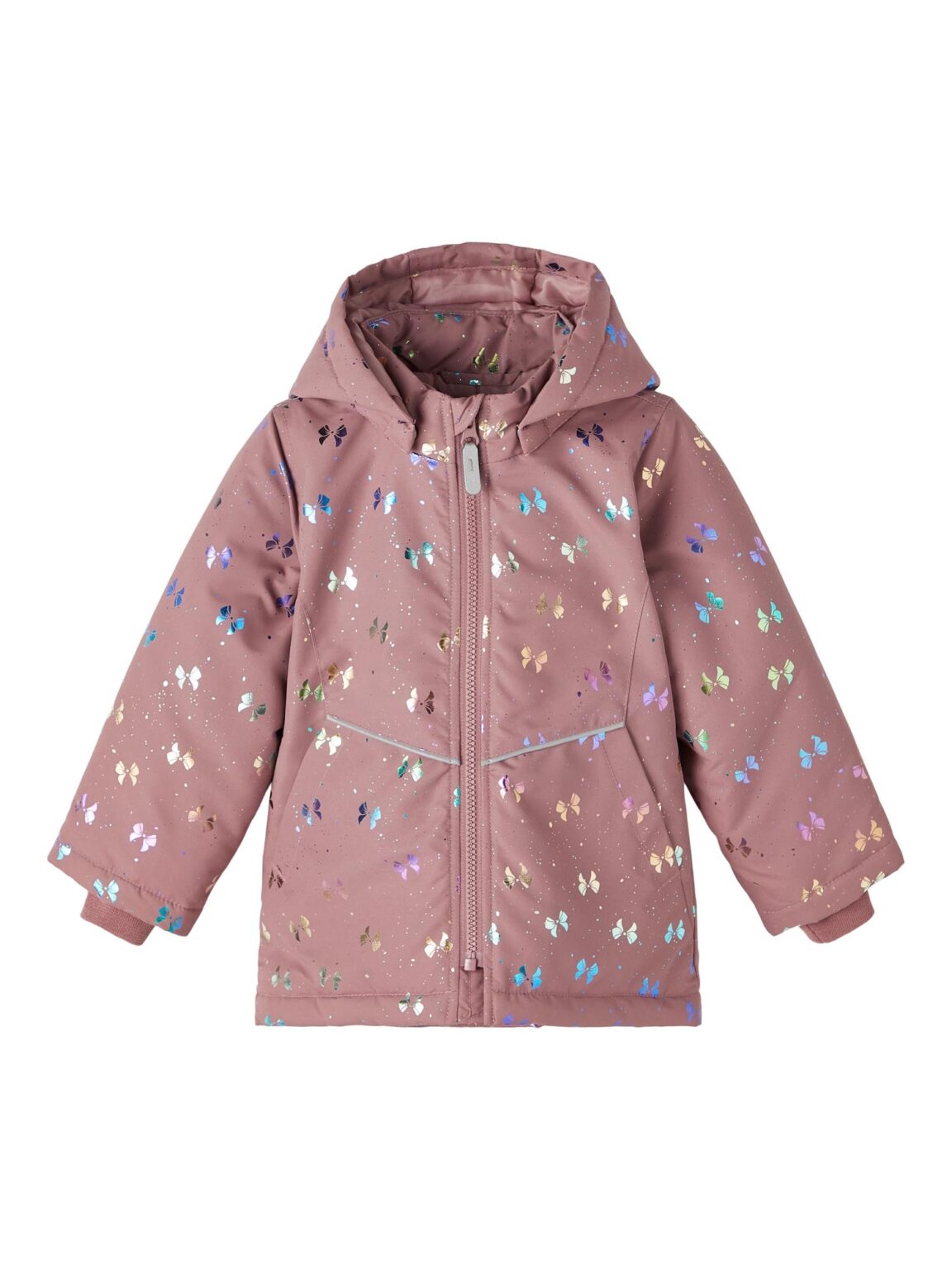 NAME IT Geacă funcțională  turcoaz / auriu / verde mentă / mauve