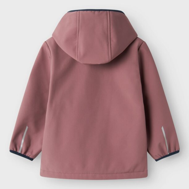 NAME IT Jachetă  fleece 'NKFMalta05'  albastru marin / mauve