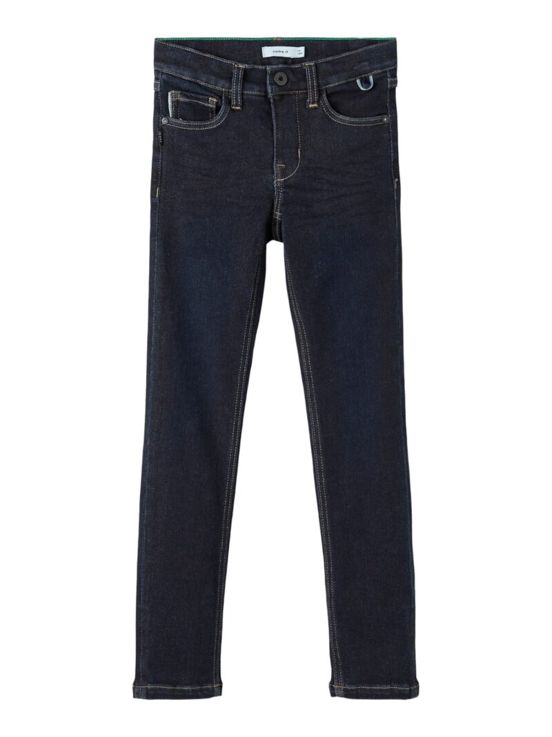 NAME IT Jeans 'Theo'  albastru denim / alb