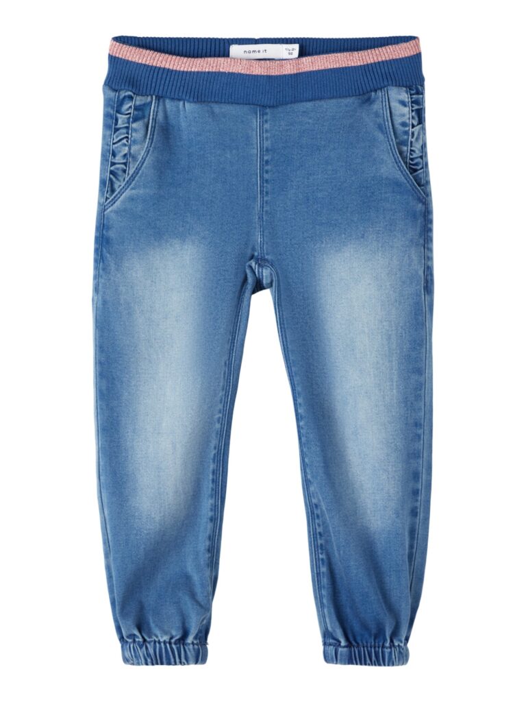 NAME IT Jeans  albastru cobalt / albastru denim / roz deschis