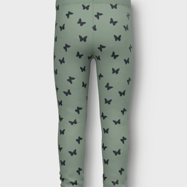 NAME IT Leggings 'Davina'  verde pin / negru preţ