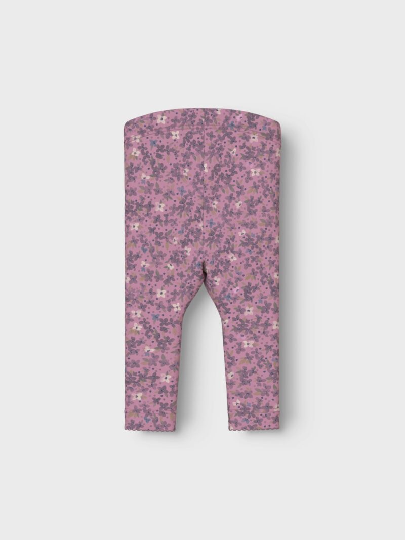 NAME IT Leggings 'NINNE'  crem / oliv / mauve / mov închis