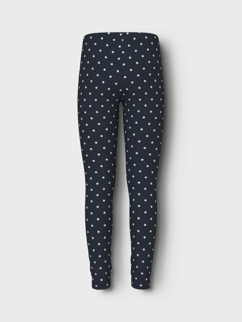 NAME IT Leggings 'VIVIAN'  safir / alb murdar