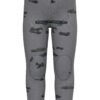 NAME IT Leggings  gri piatră / kaki / negru