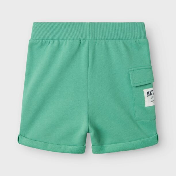 NAME IT Pantaloni 'JENAS'  albastru noapte / verde / alb