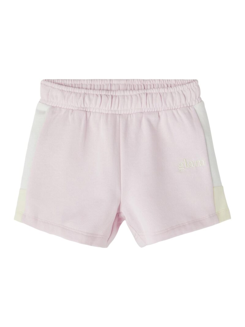 NAME IT Pantaloni 'Jimene'  albastru deschis / galben / mov pastel