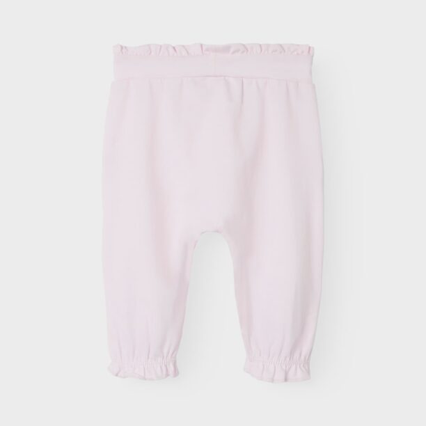 NAME IT Pantaloni 'LISSEL'  maro / roz pastel