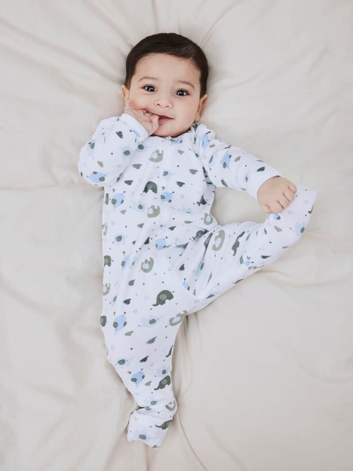 NAME IT Pijamale  albastru deschis / verde pin / alb preţ