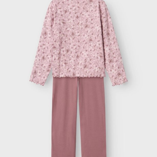 NAME IT Pijamale  mauve / mov pastel / roz / alb