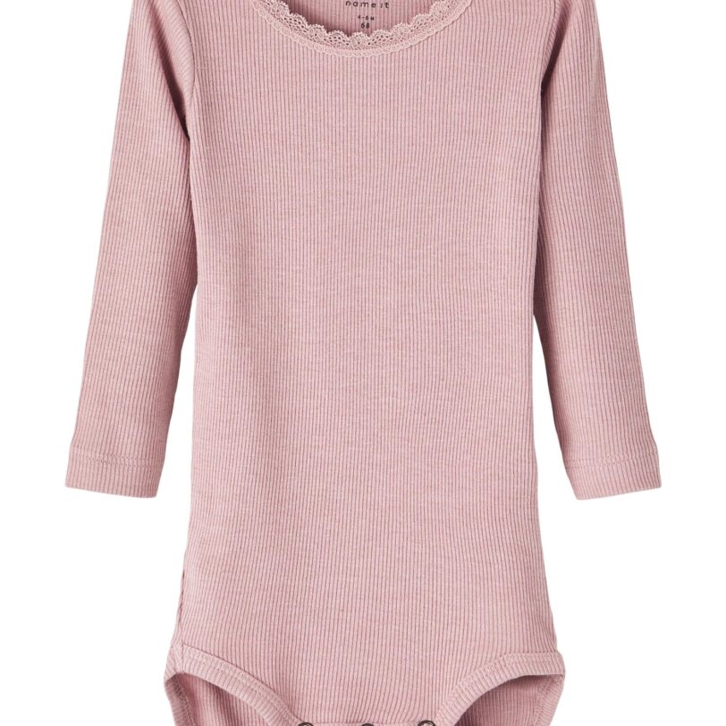 NAME IT Salopetă/Body 'Kab'  mauve