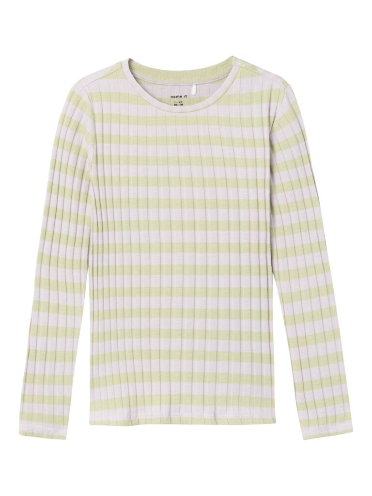 NAME IT Tricou 'Lillo'  verde / mov pastel