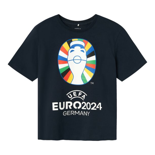 NAME IT Tricou 'Mica UEFA EURO 2024'  safir / mai multe culori / alb