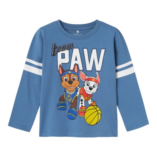 NAME IT Tricou 'NMMJobs Pawpatrol'  albastru / maro / roșu / alb