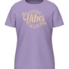 NAME IT Tricou 'VEEN'  mov deschis / portocaliu piersică