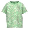 NAME IT Tricou 'Valther'  verde / verde deschis / alb