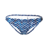 NATURANA Slip costum de baie  bleumarin / turcoaz / alb