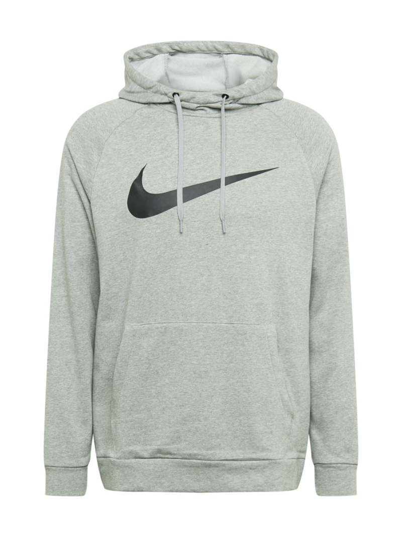 NIKE Hanorac sport  gri amestecat / negru