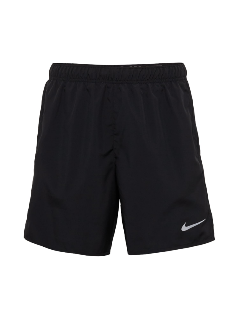 NIKE Pantaloni sport 'Challenger'  gri argintiu / negru