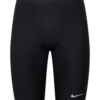 NIKE Pantaloni sport 'FAST'  negru / alb