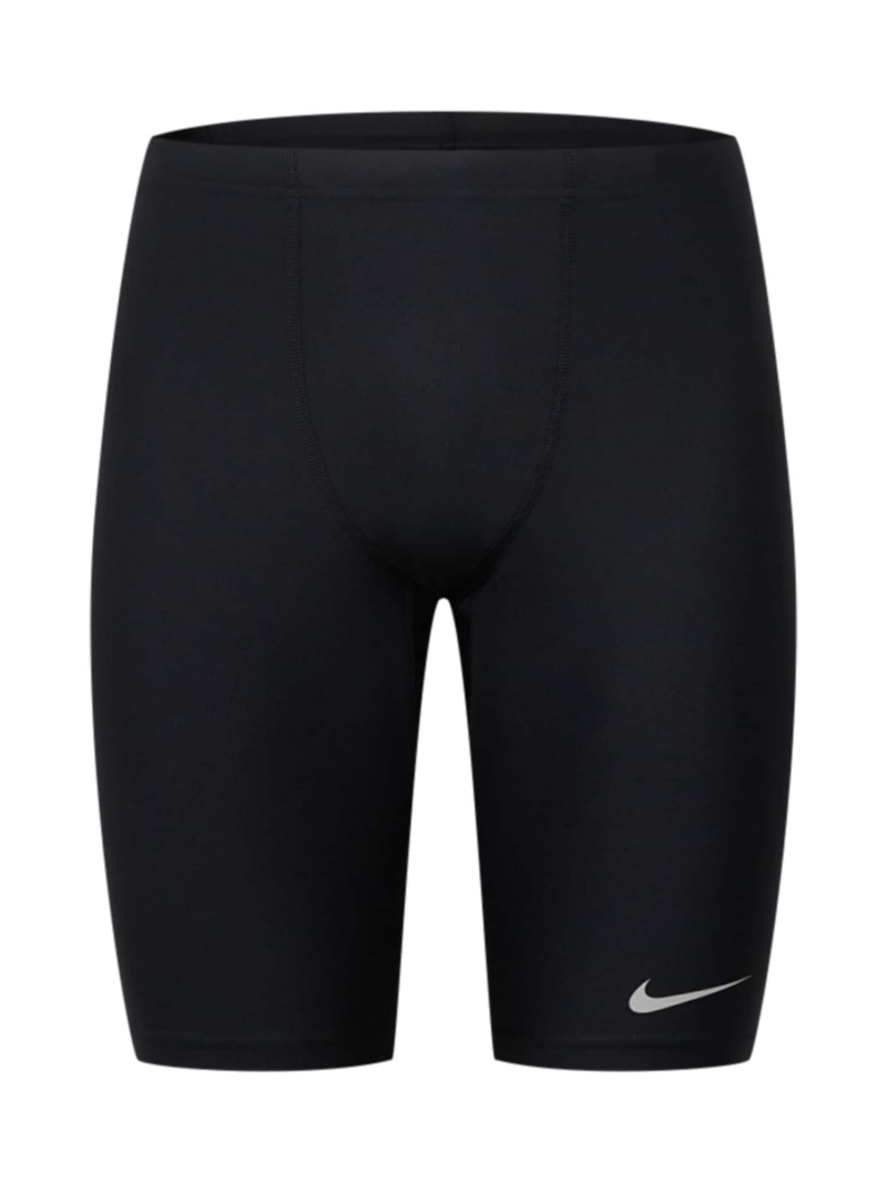 NIKE Pantaloni sport 'FAST'  negru / alb