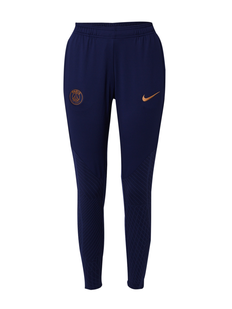 NIKE Pantaloni sport  albastru noapte / portocaliu închis