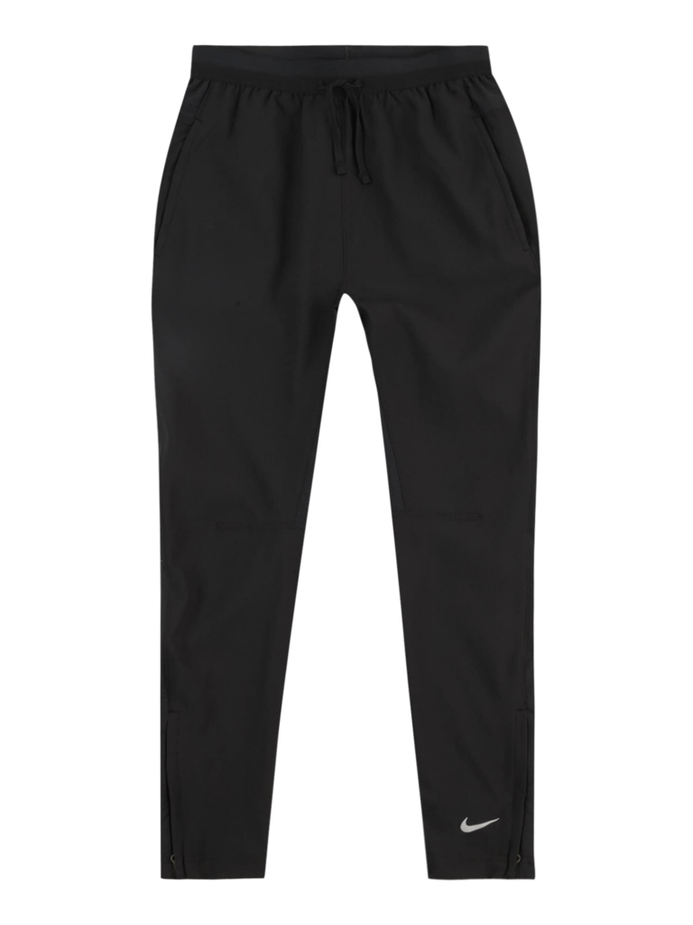 NIKE Pantaloni sport  negru / alb