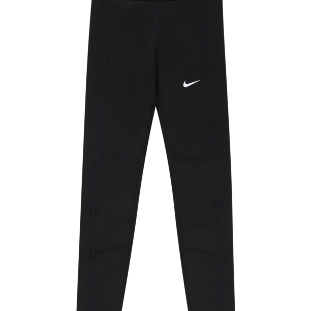 NIKE Pantaloni sport  negru / alb