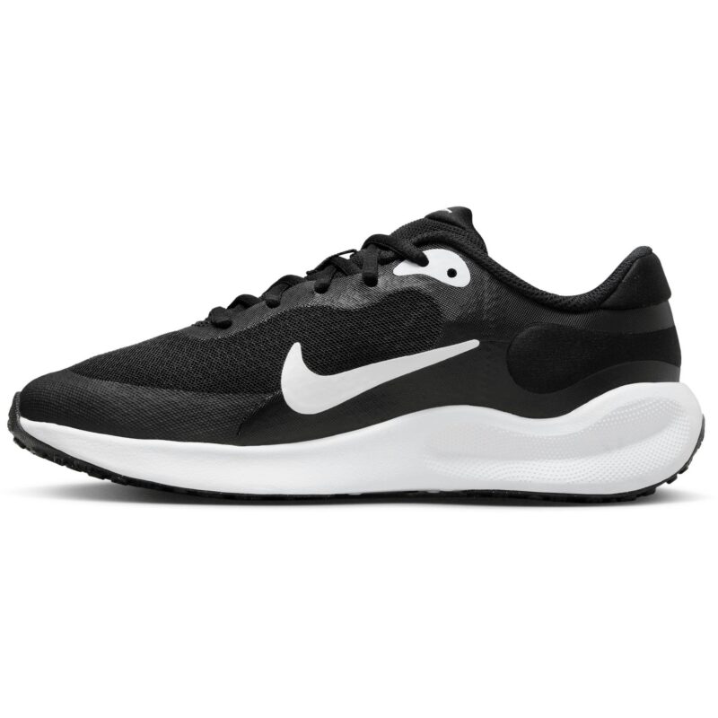 NIKE Pantofi sport 'REVOLUTION 7 GS'  negru / alb