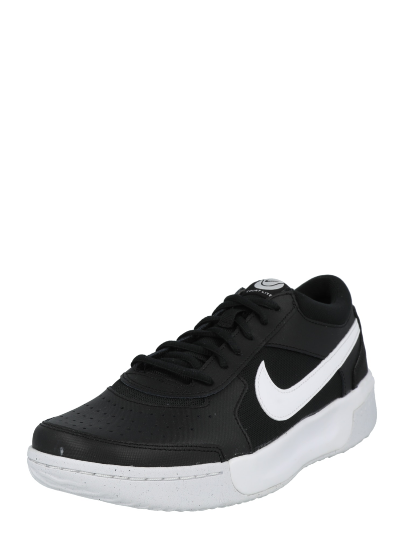 NIKE Pantofi sport  negru / alb