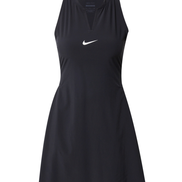 NIKE Rochie sport 'CLUB'  negru / alb