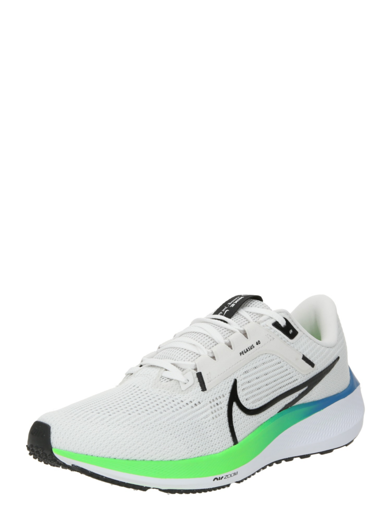 NIKE Sneaker de alergat 'Air Zoom Pegasus 40'  albastru / verde / negru / alb