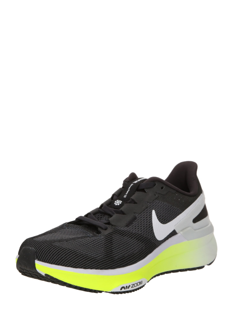 NIKE Sneaker de alergat 'Air Zoom Structure 25'  negru / alb