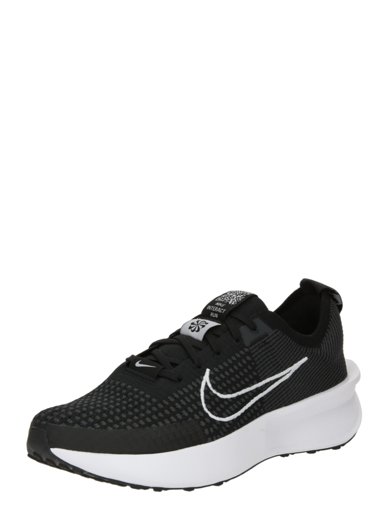 NIKE Sneaker de alergat 'Interact Run'  gri / negru / alb