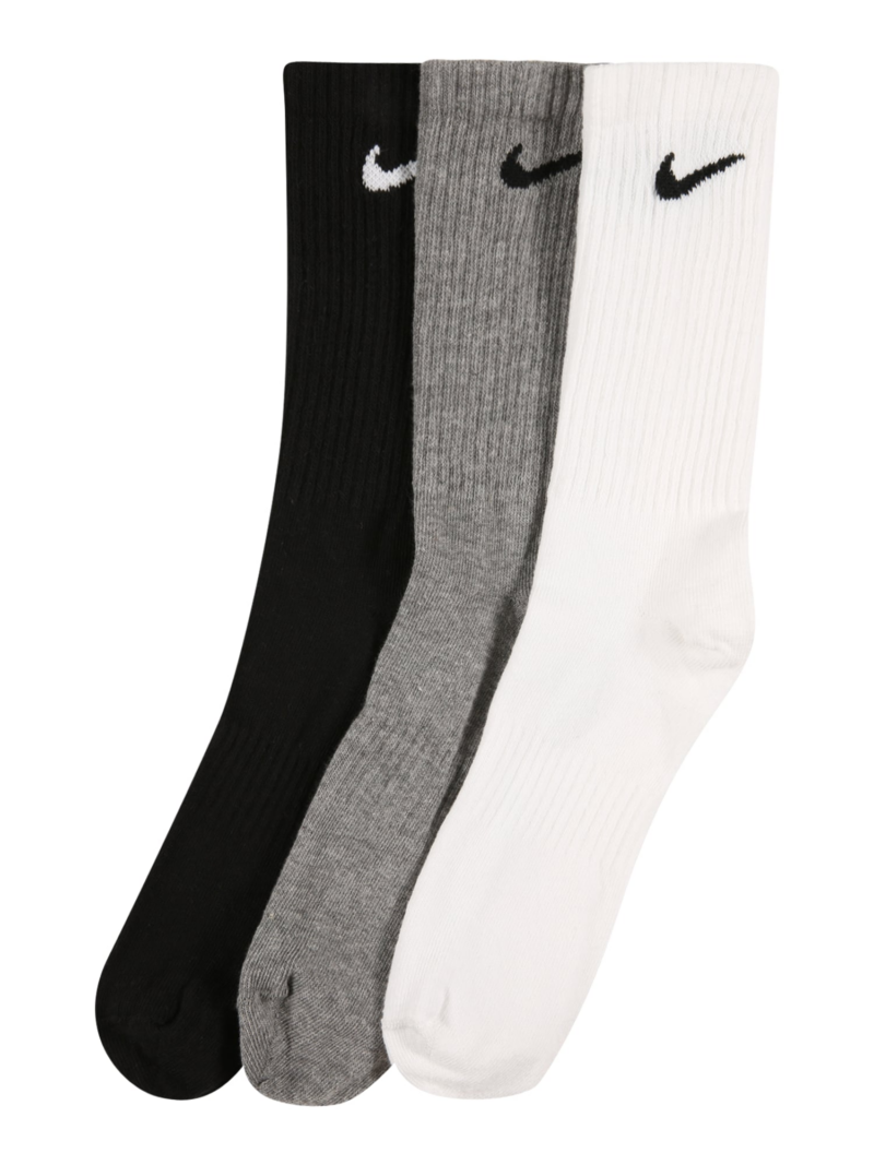 NIKE Șosete sport 'EVERYDAY'  gri amestecat / negru / alb