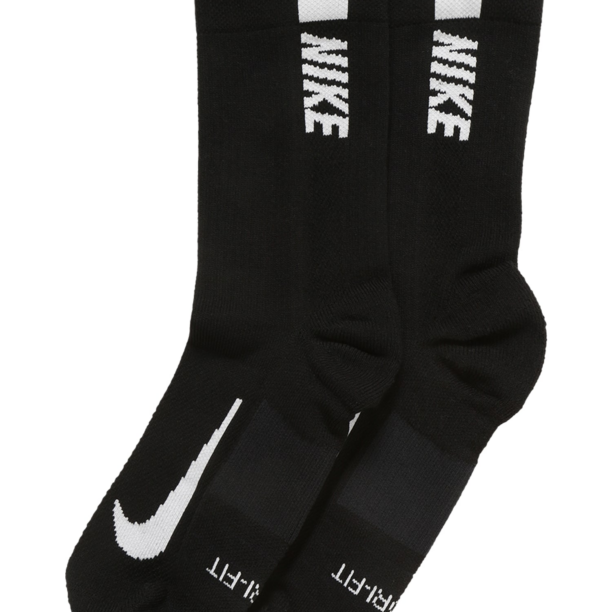 NIKE Șosete sport 'Multiplier'  gri închis / negru / alb