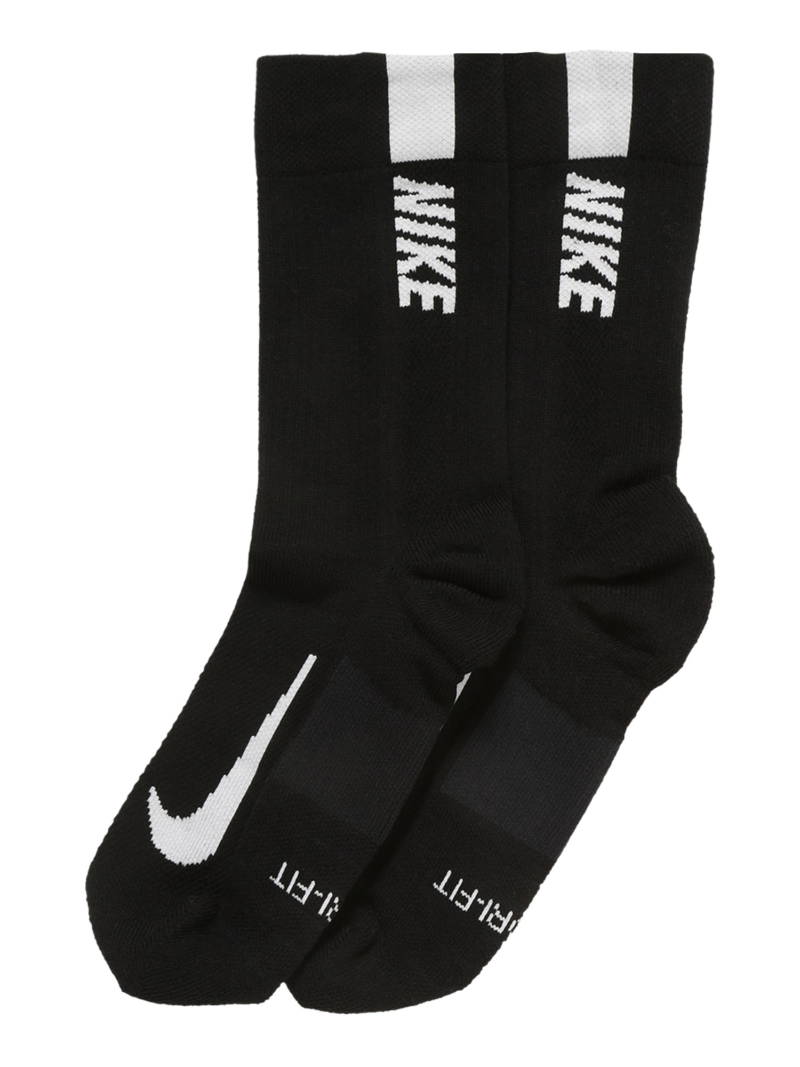 NIKE Șosete sport 'Multiplier'  gri închis / negru / alb