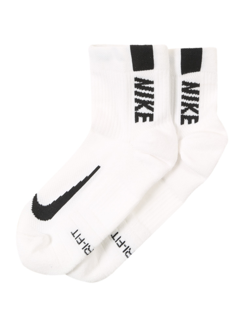 NIKE Șosete sport 'Multiplier'  negru / alb