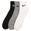 NIKE Șosete sport  gri amestecat / negru / alb