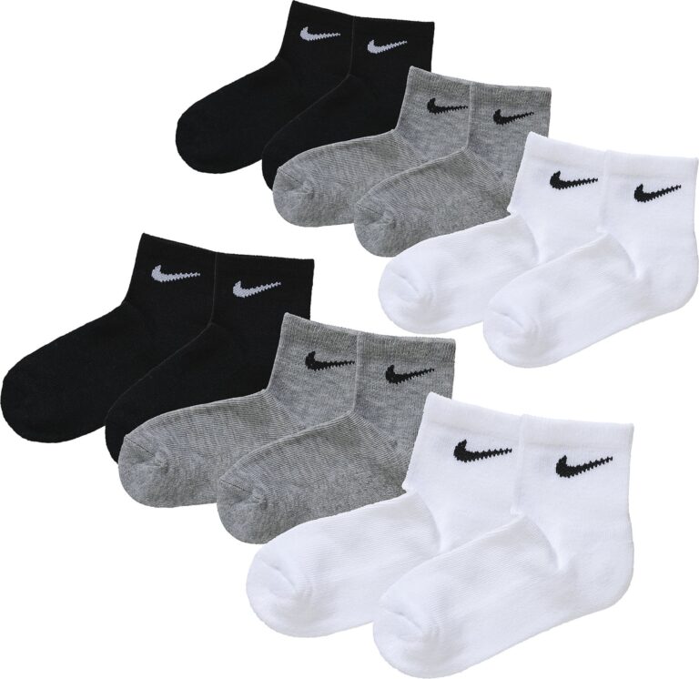 NIKE Șosete sport  gri / negru / alb