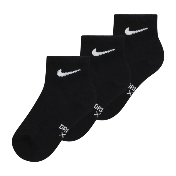 NIKE Șosete sport  negru / alb