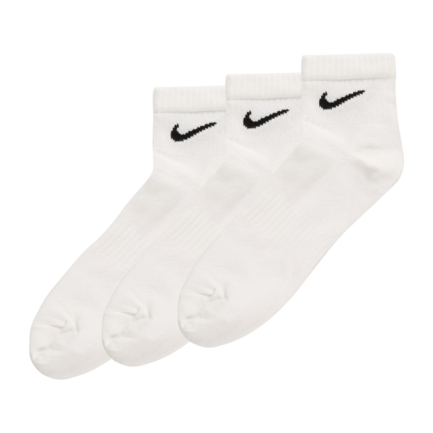 NIKE Șosete sport  negru / alb