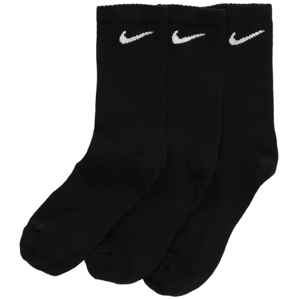 NIKE Șosete sport  negru / alb