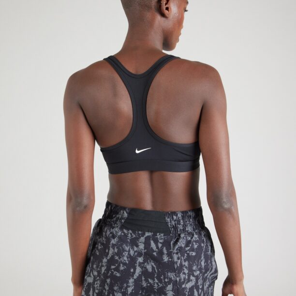 NIKE Sutien sport 'SWSH'  gri închis / negru / alb preţ