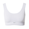 NIKE Sutien sport  gri / mov pastel