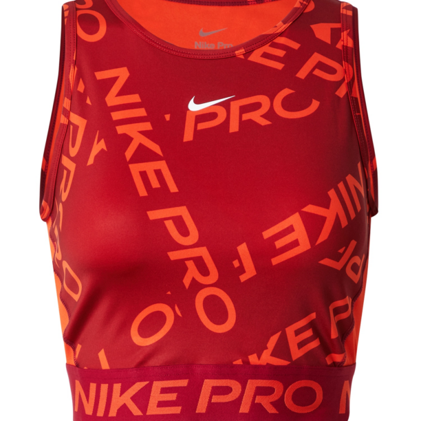 NIKE Top  roșu cireș / roșu deschis