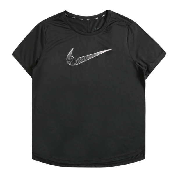 NIKE Tricou funcțional 'One'  negru / alb