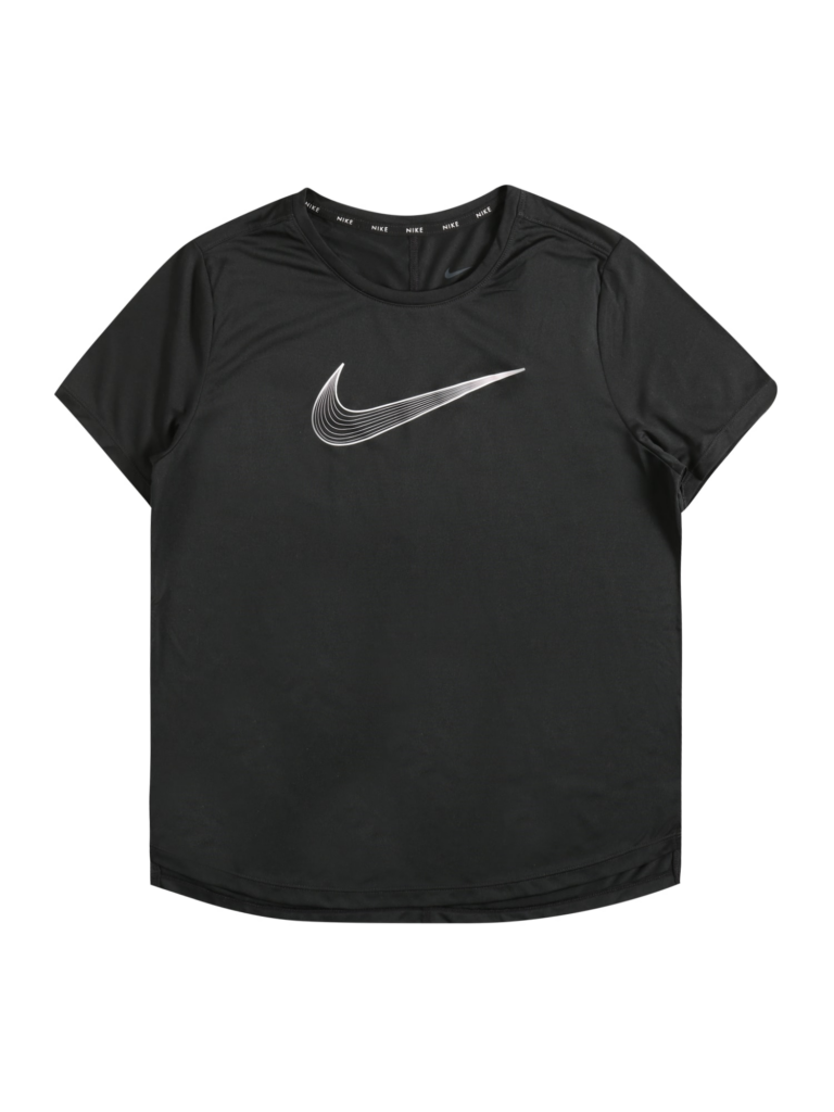 NIKE Tricou funcțional 'One'  negru / alb