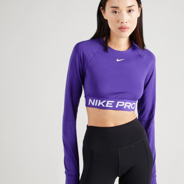 NIKE Tricou funcțional 'PRO'  lila / alb