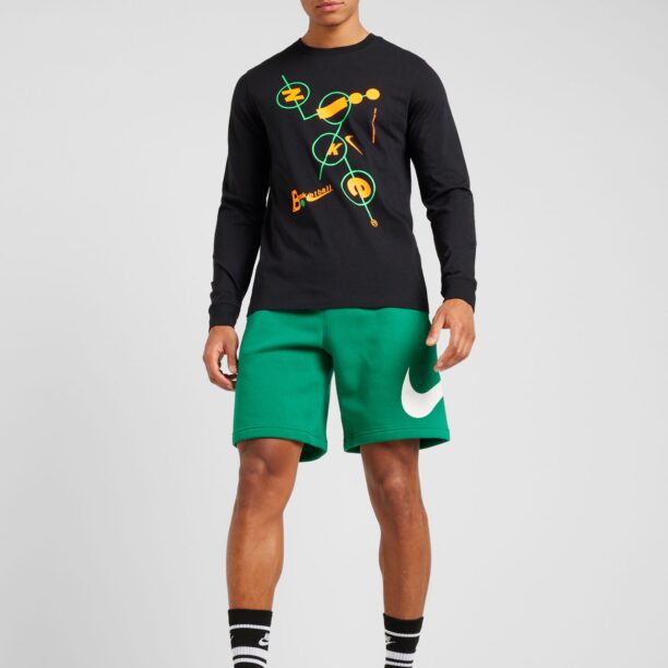 Cumpăra NIKE Tricou funcțional 'SWOOSH'  galben / verde deschis / negru