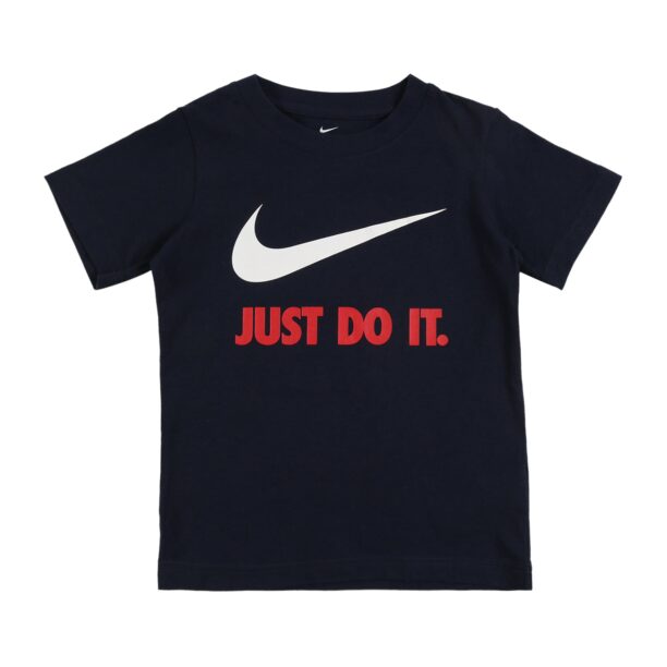 NIKE Tricou funcțional  albastru închis / roșu